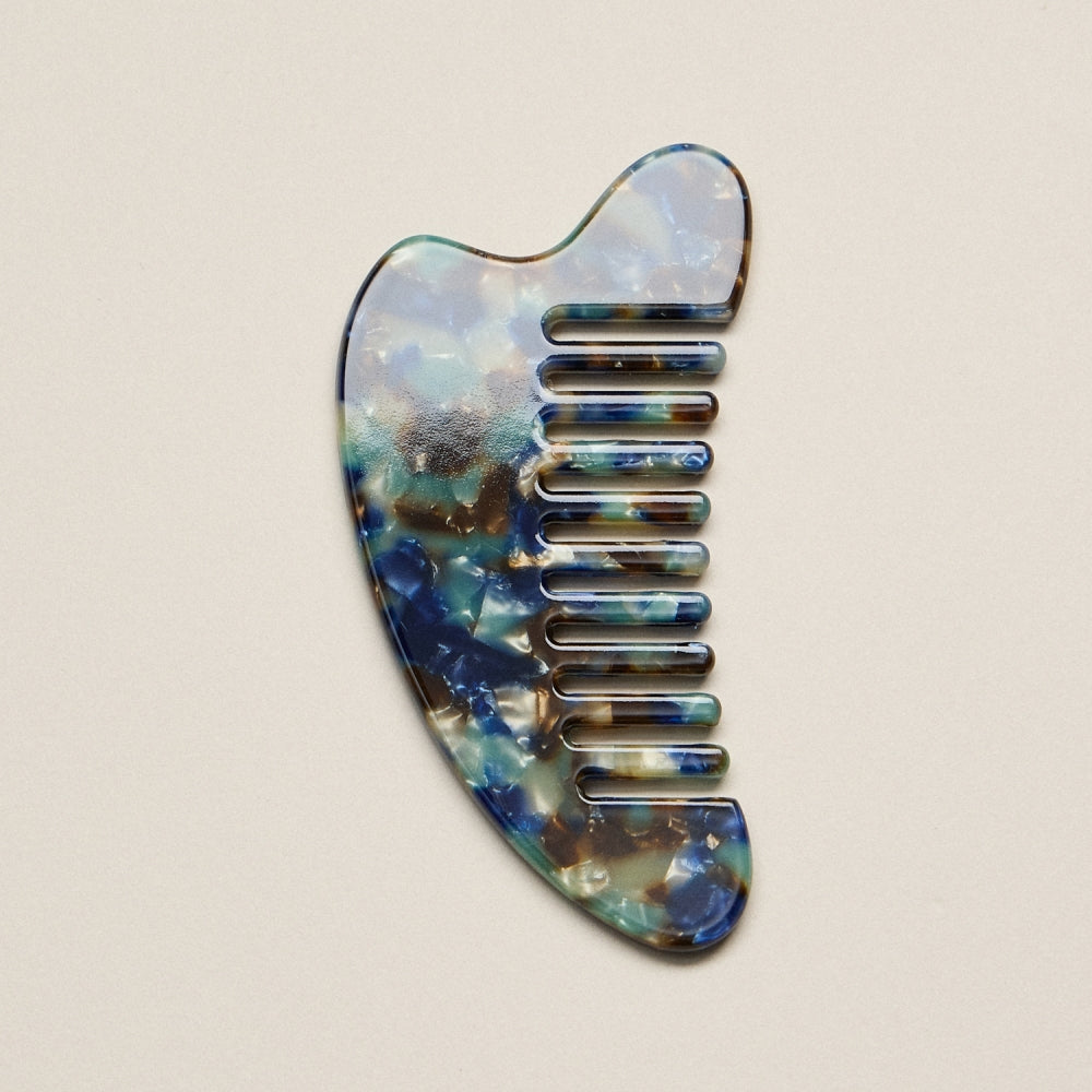 Marbled Acetate Scalp Massage Comb