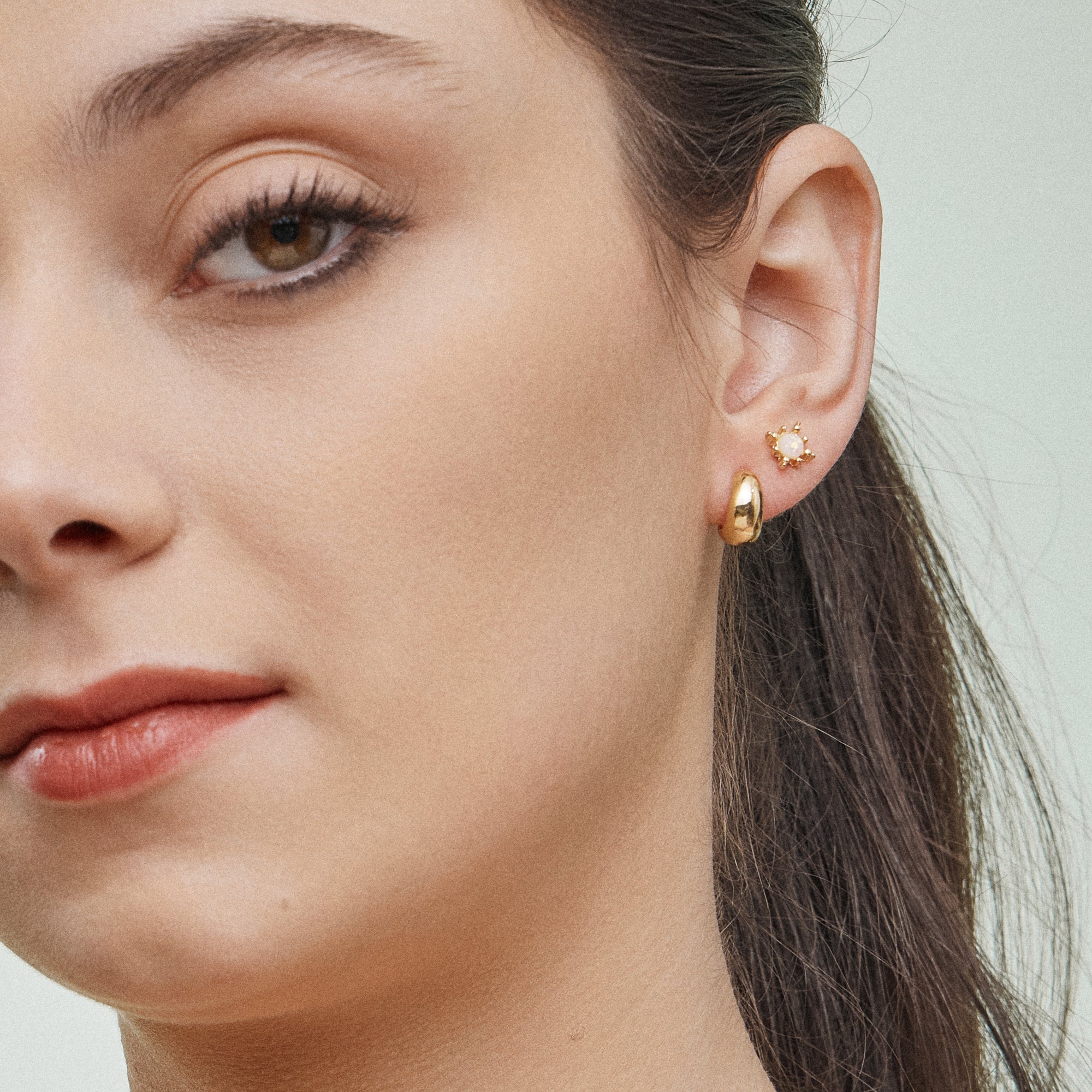 18K Gold Dipped Celestial Earring Set – Moon, Star & Sun - Frem