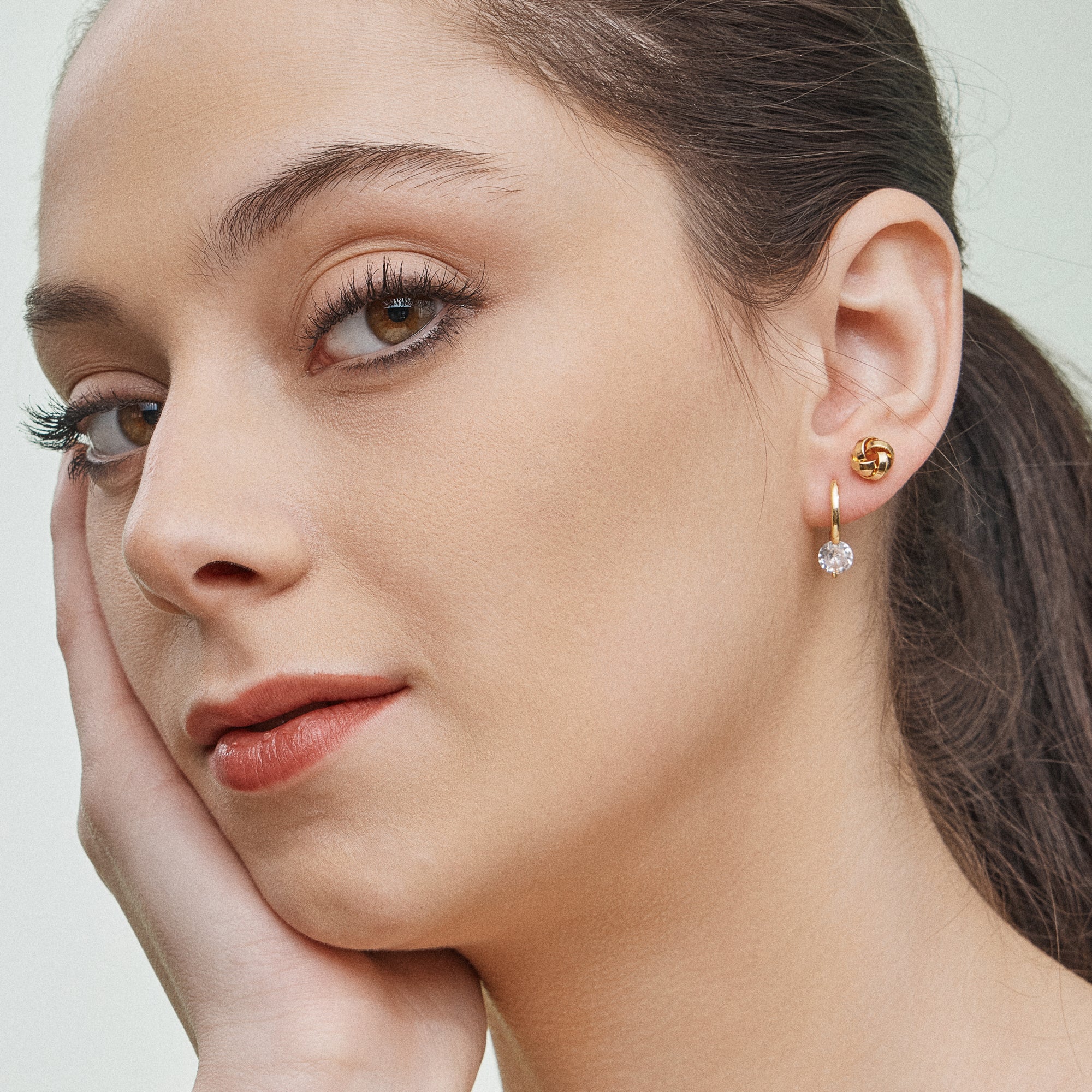 18K Gold Dipped 12-Piece Earring Set – Heart, Pearl, Knot & Hoop Collection - Frem