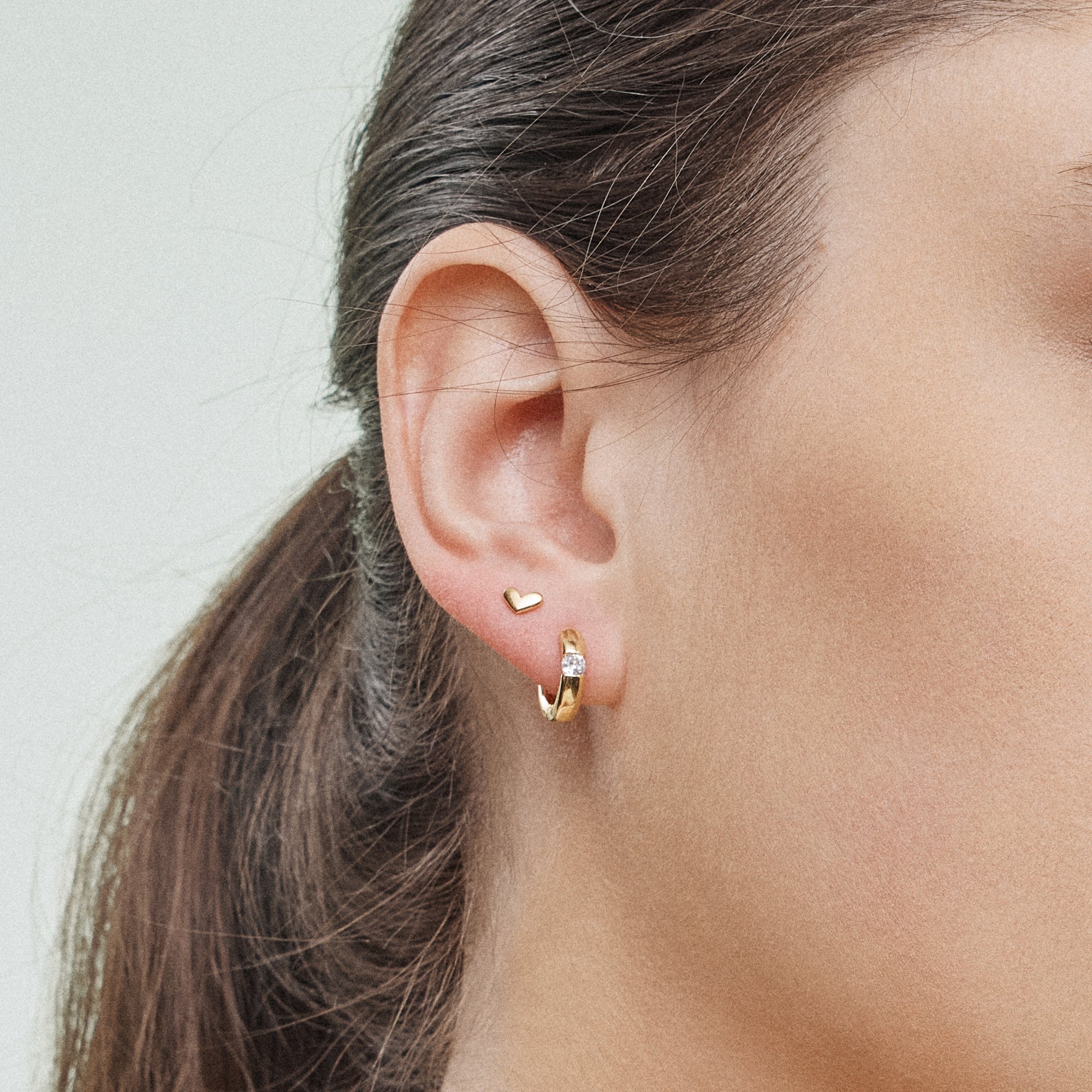 18K Gold Dipped 12-Piece Earring Set – Heart, Pearl, Knot & Hoop Collection - Frem