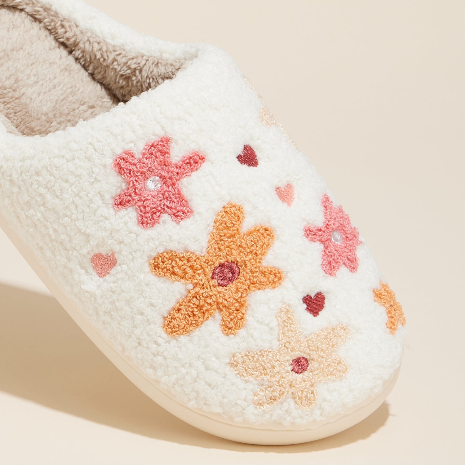Cozy Multi-Floral Patterned Home Slippers
