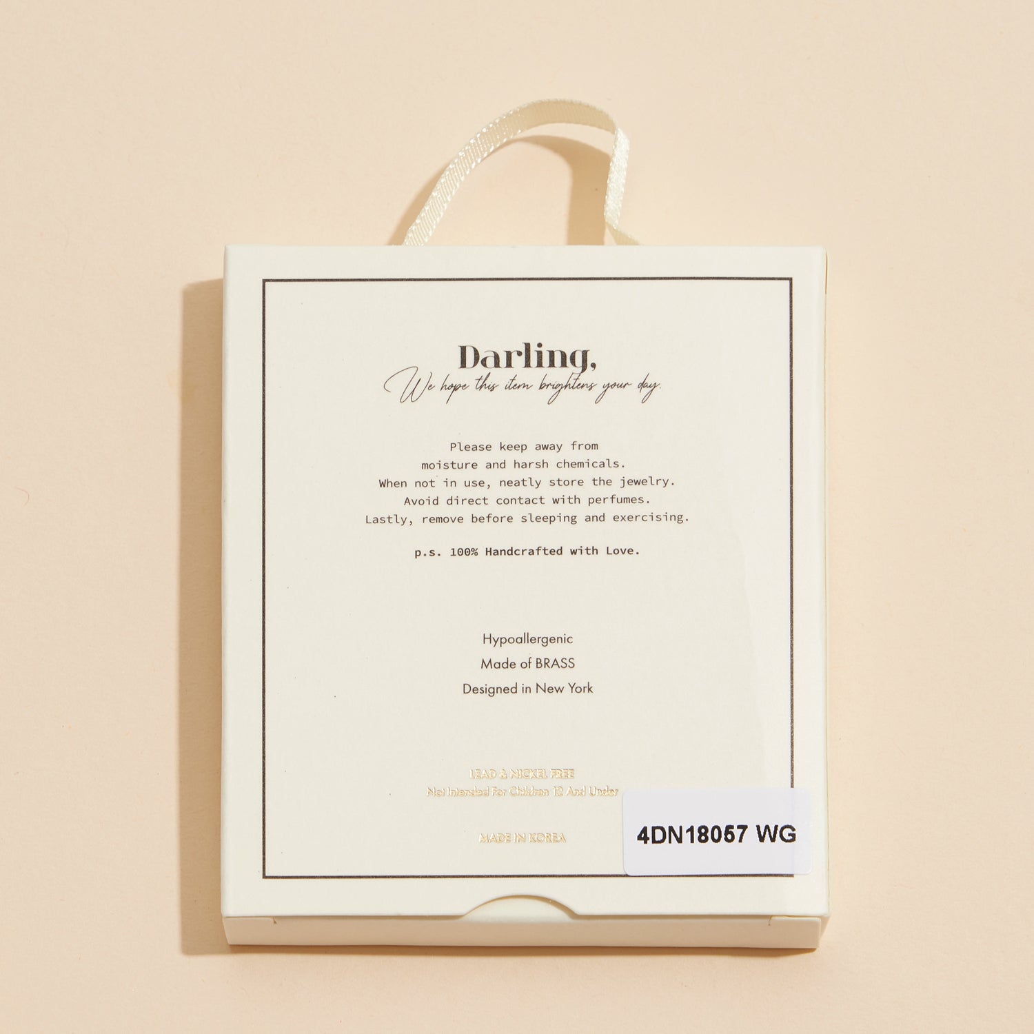 Sophisticated 16mm Double Circle Interlocking Necklace in 18K Gold Dipped Finish