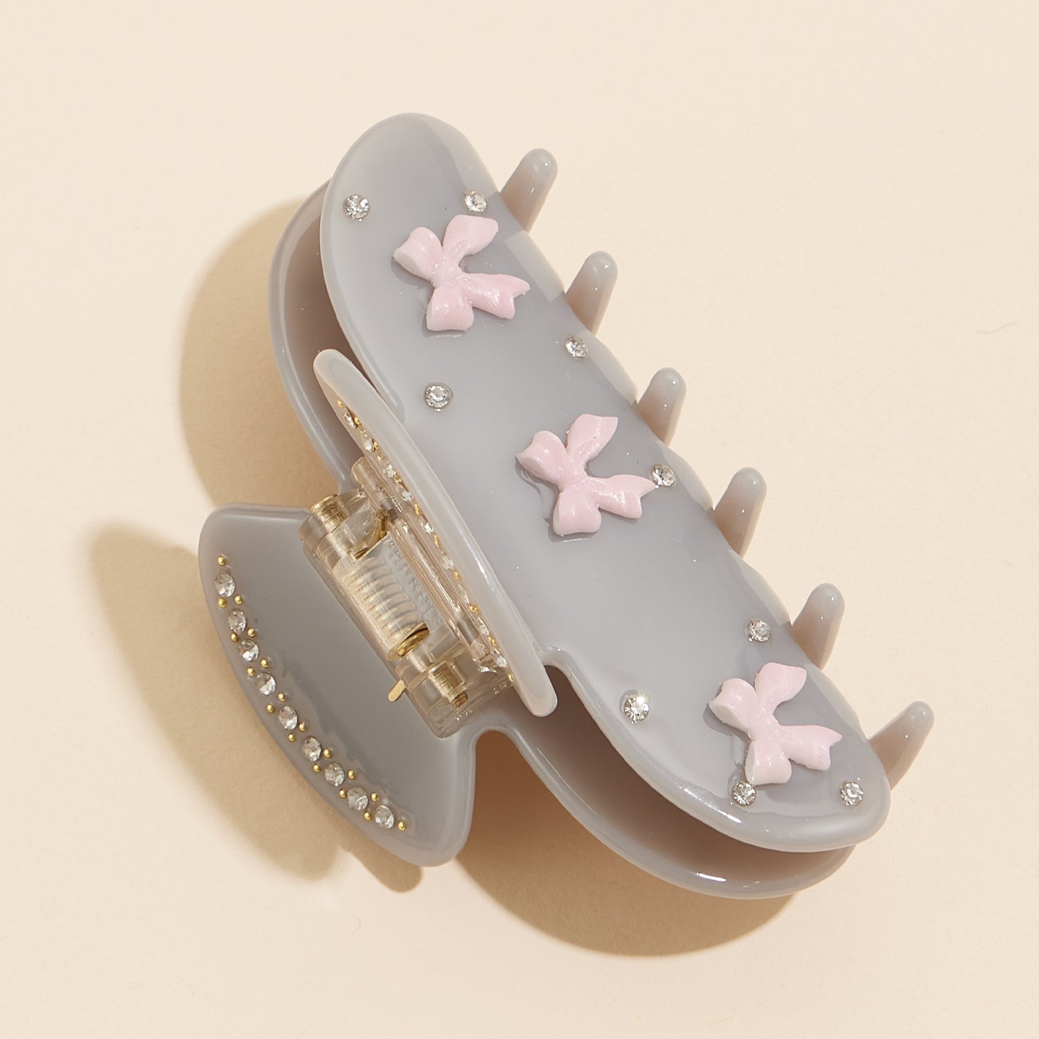 Dimensional Floral Bow | Hair Claw