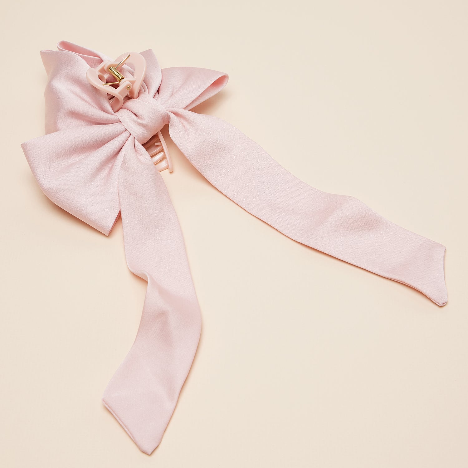 Chic Oversized Bow Claw Clips in Soft and Classic Tones