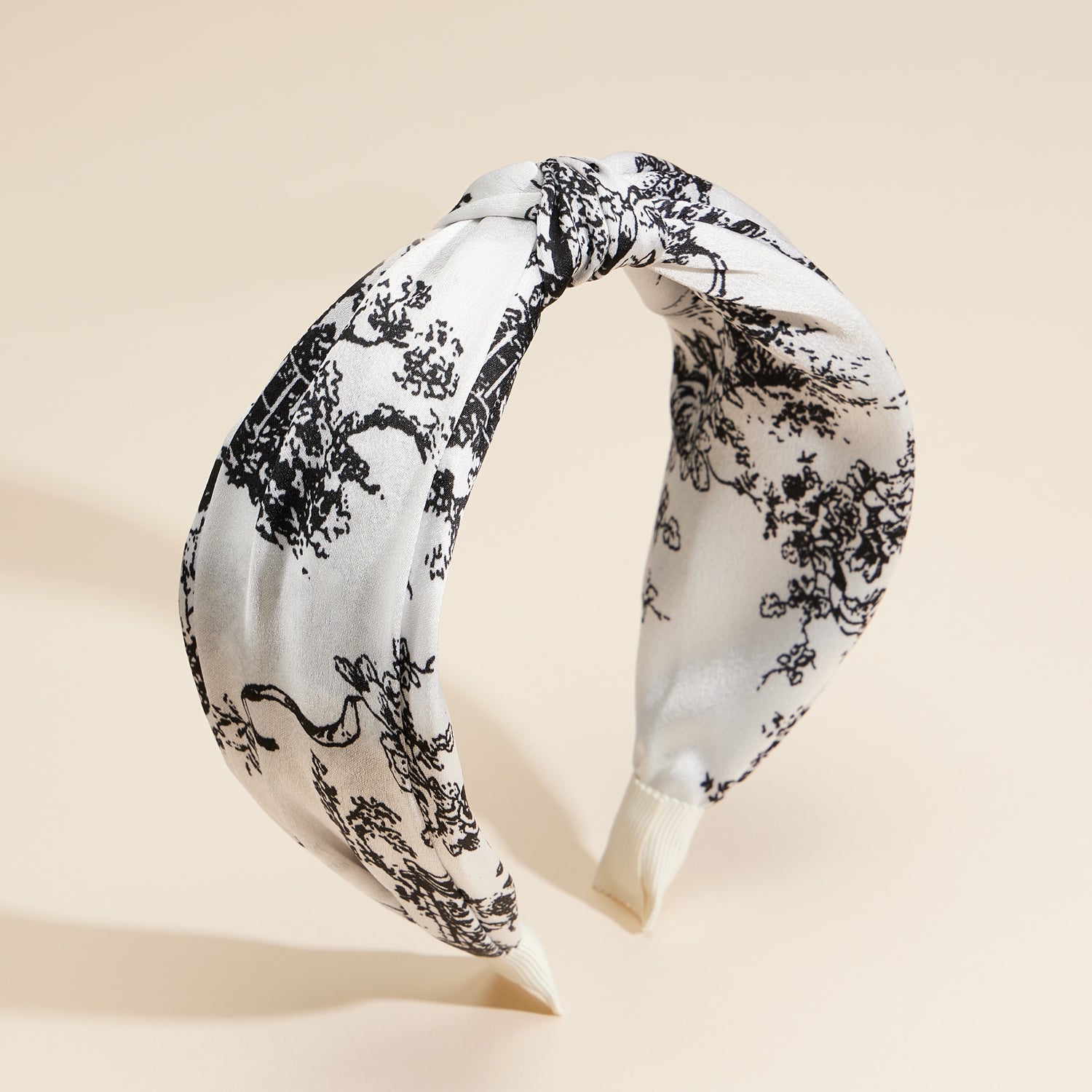 Sophisticated Knotted Headband Set with Vintage-Inspired Prints