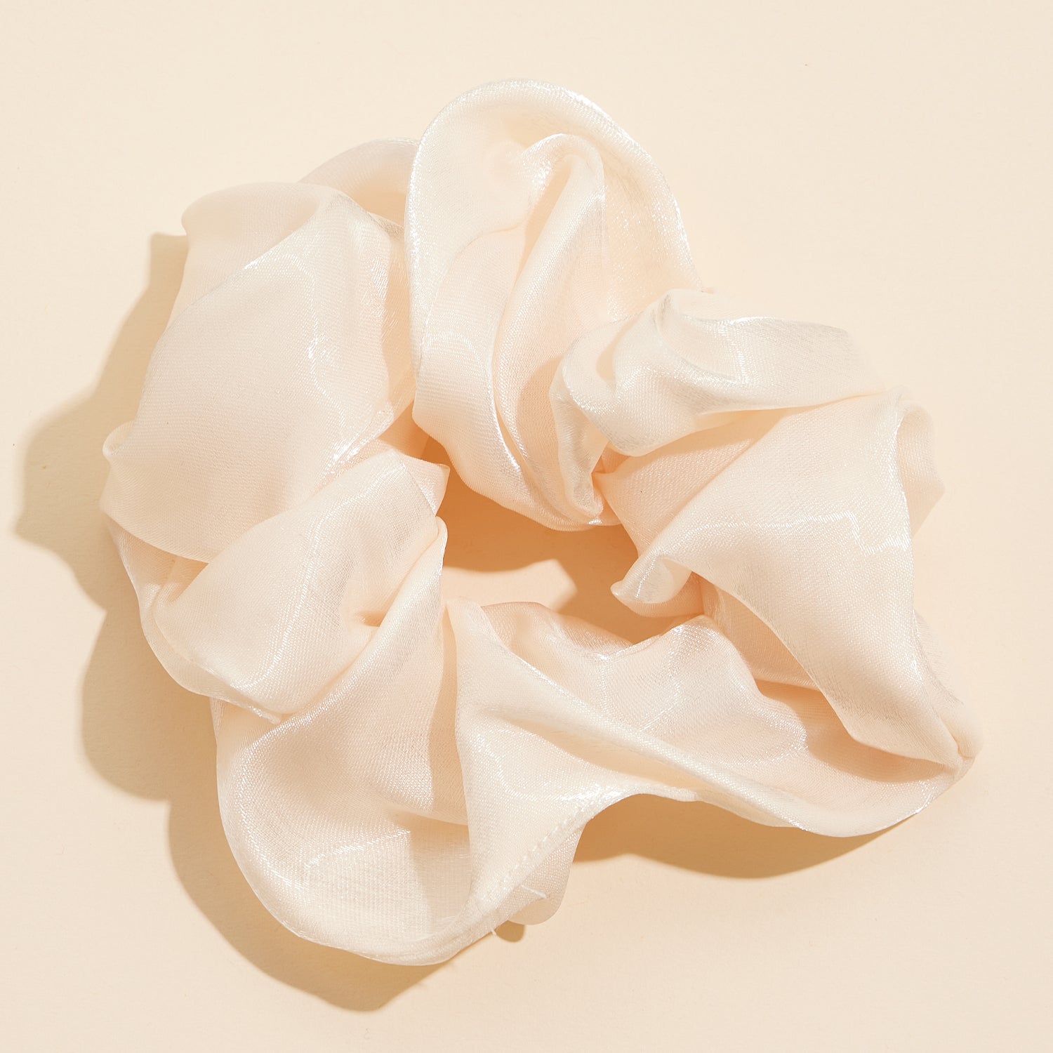 Lustrous Satin Shimmer Scrunchie Set