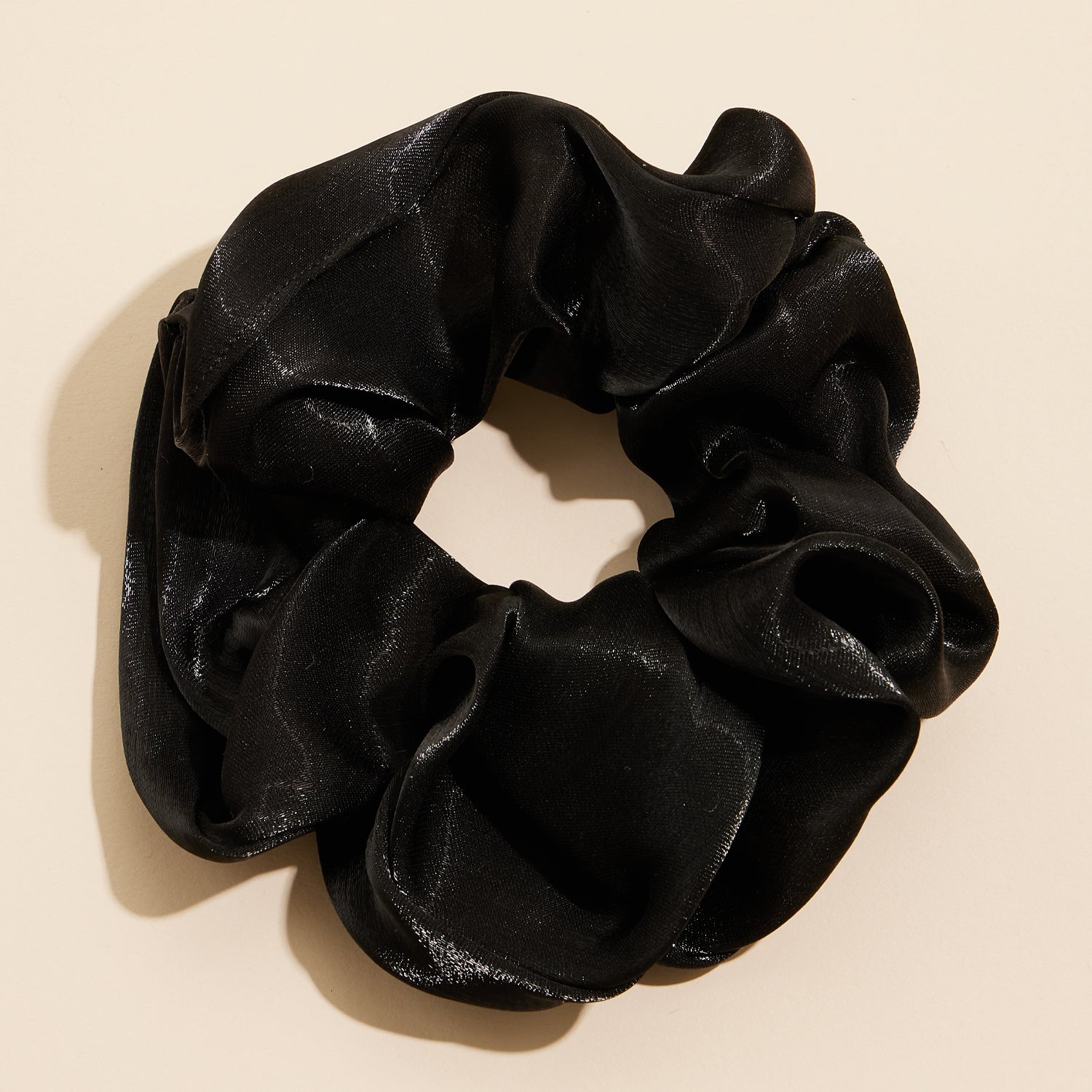 Lustrous Satin Shimmer Scrunchie Set