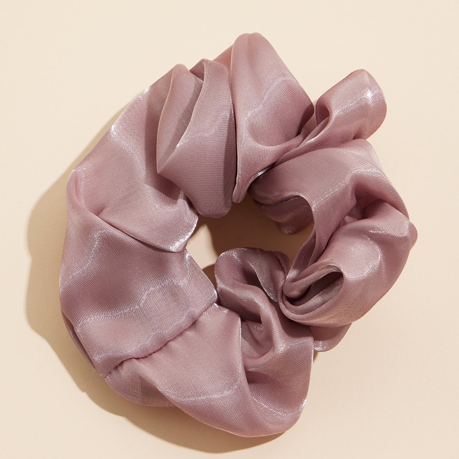 Lustrous Satin Shimmer Scrunchie Set