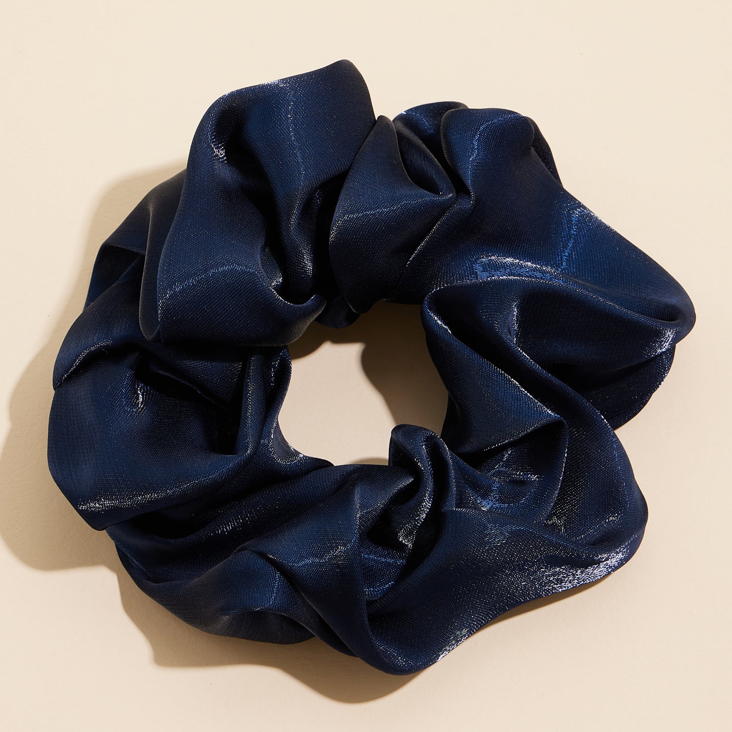 Lustrous Satin Shimmer Scrunchie Set
