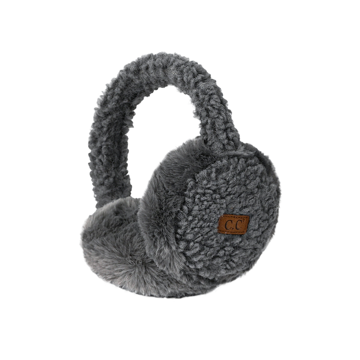 Faux Fur Sherpa Earmuffs for Cozy Winter