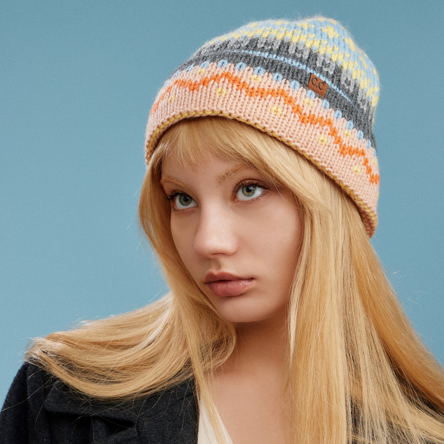 Classic Nordic Knit Winter Hat