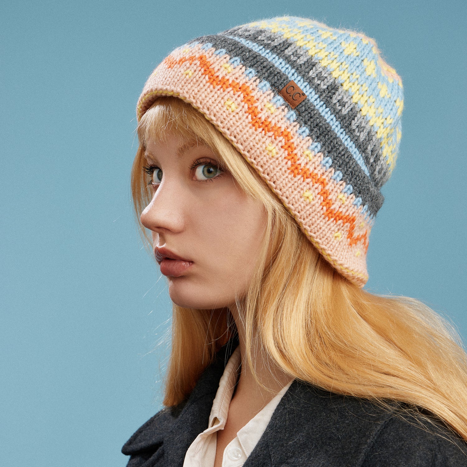 Classic Nordic Knit Winter Hat