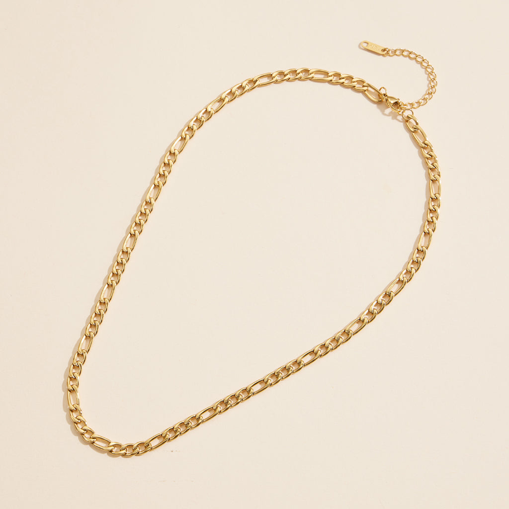 Gold-Dipped Chain Link | Stainless Steel Necklace