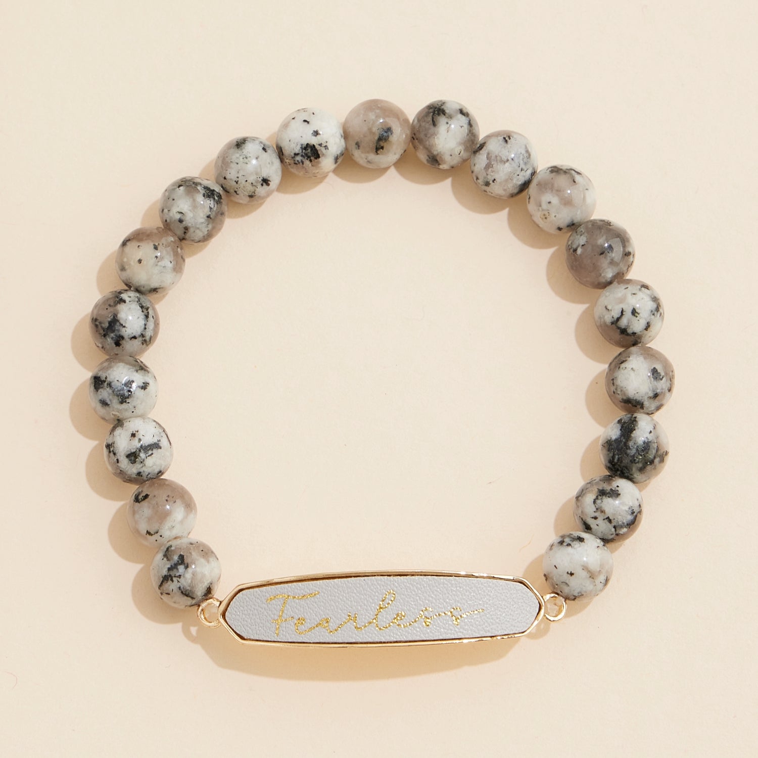 Fearless Natural Stone Beaded Bracelet - Frem