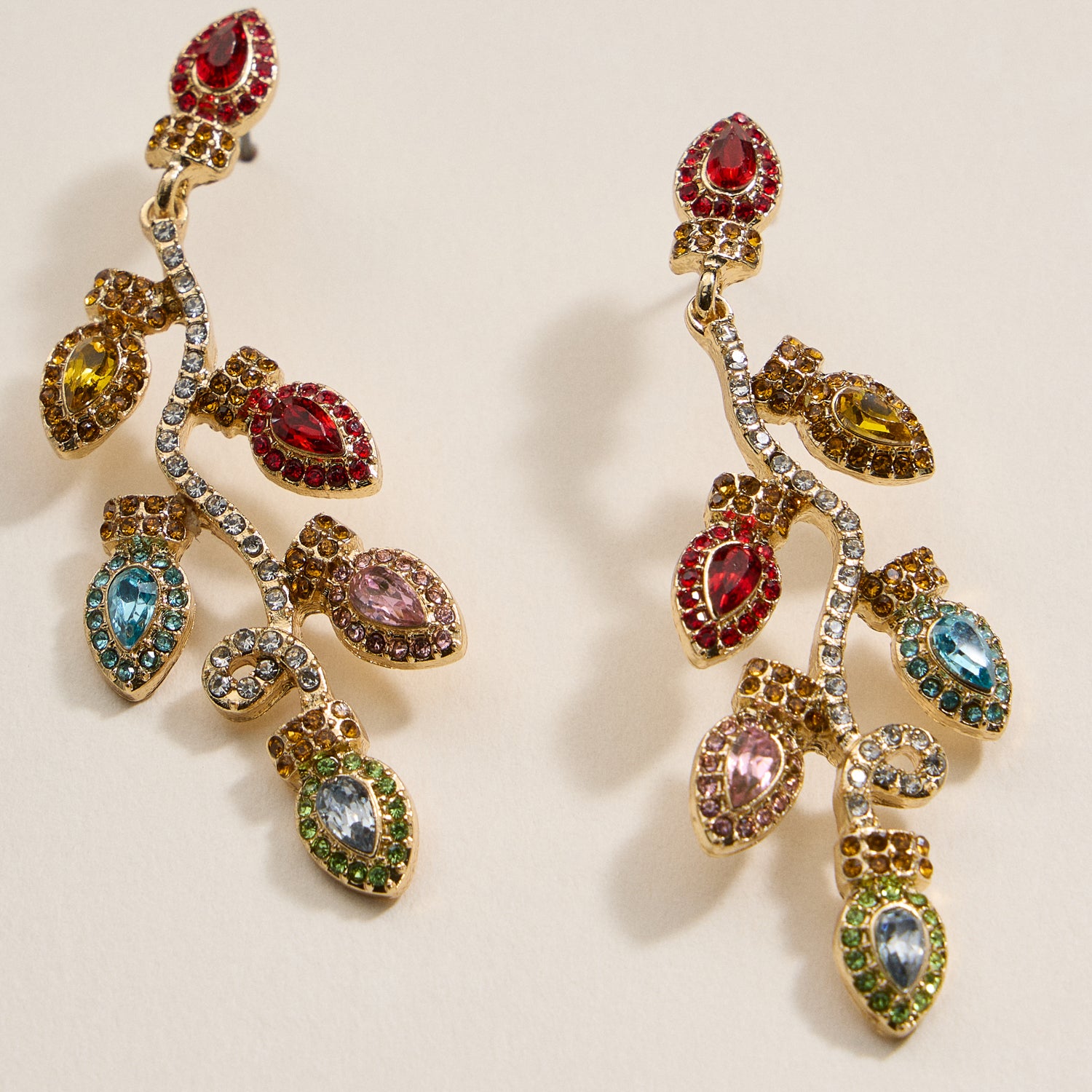 Christmas Lights Dangling Earrings - Frem