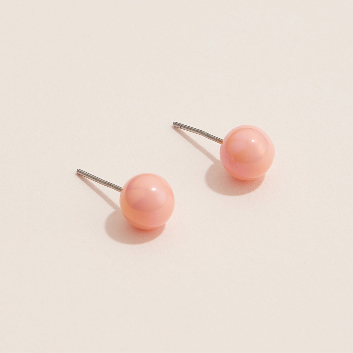 Colorful Round Stud Earrings Set for Everyday Elegance