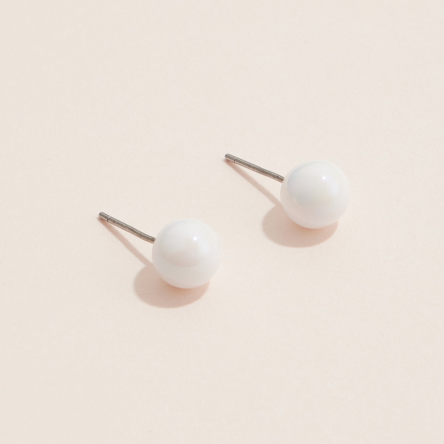 Colorful Round Stud Earrings Set for Everyday Elegance