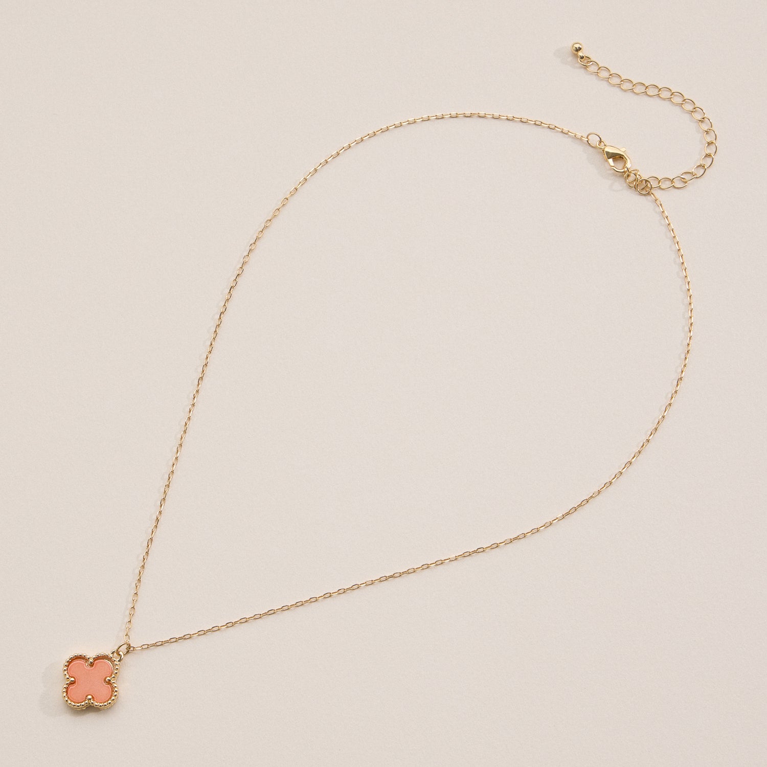 Gold Chain Necklace with Shell Pendant