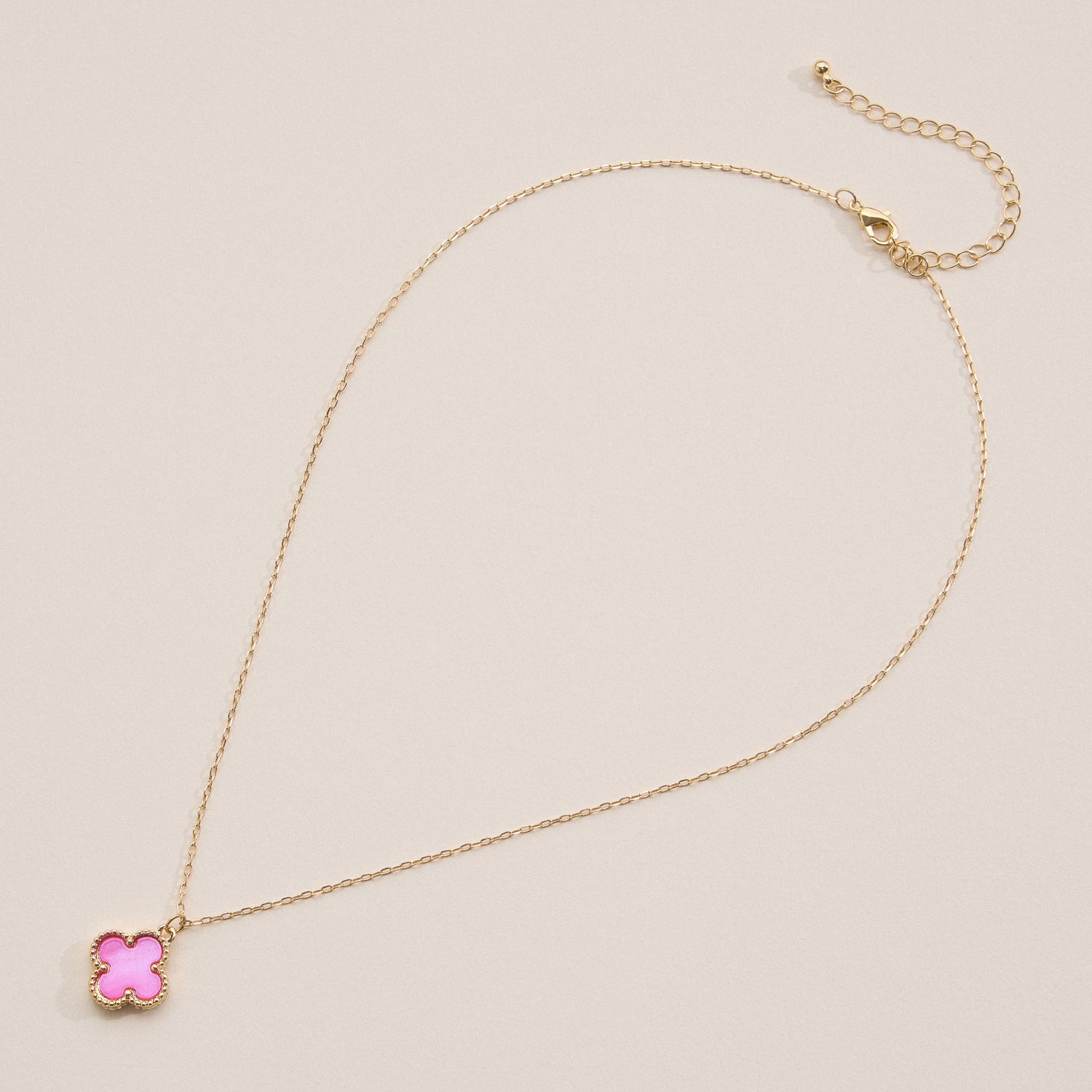 Gold Chain Necklace with Shell Pendant