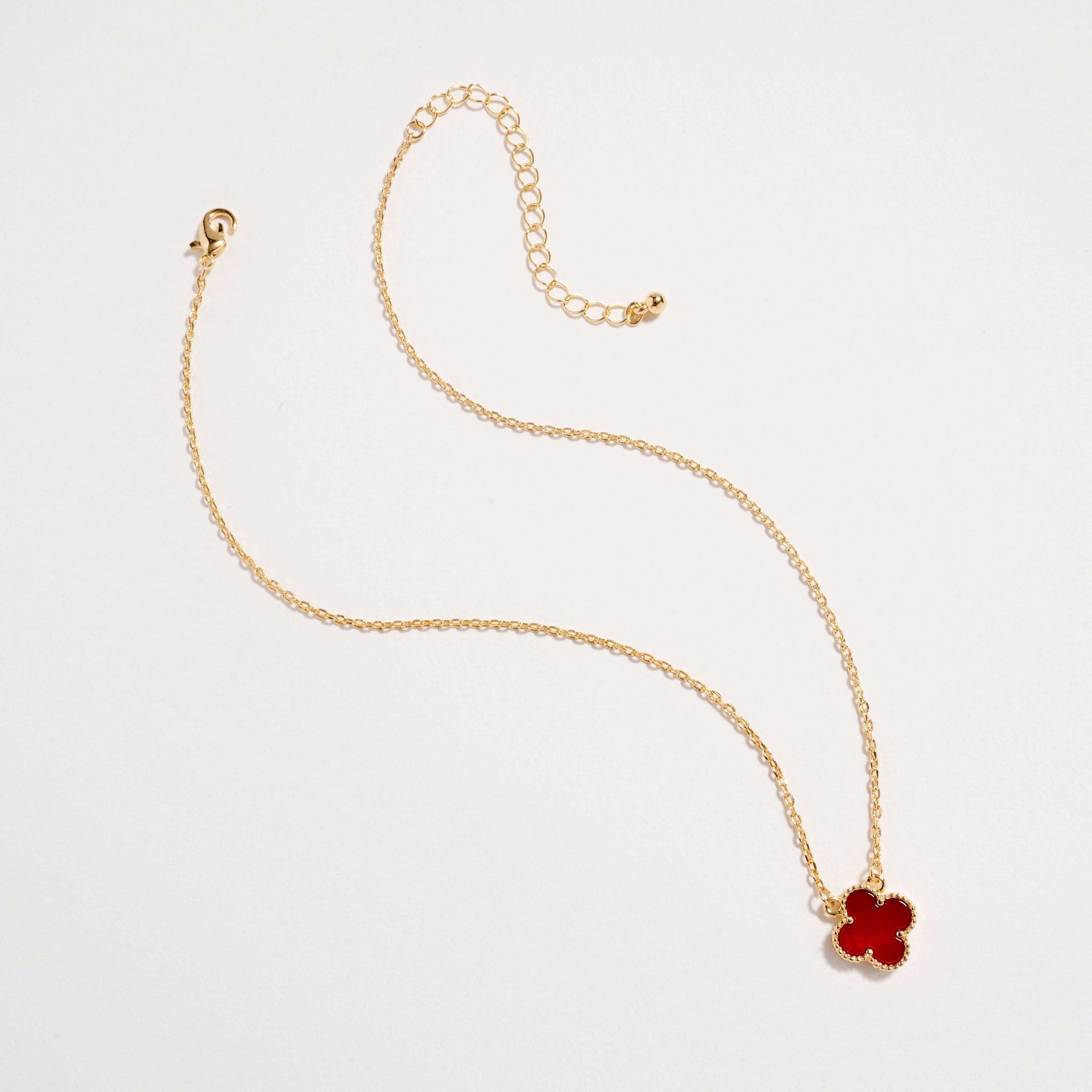 Gold Chain Necklace with Shell Pendant