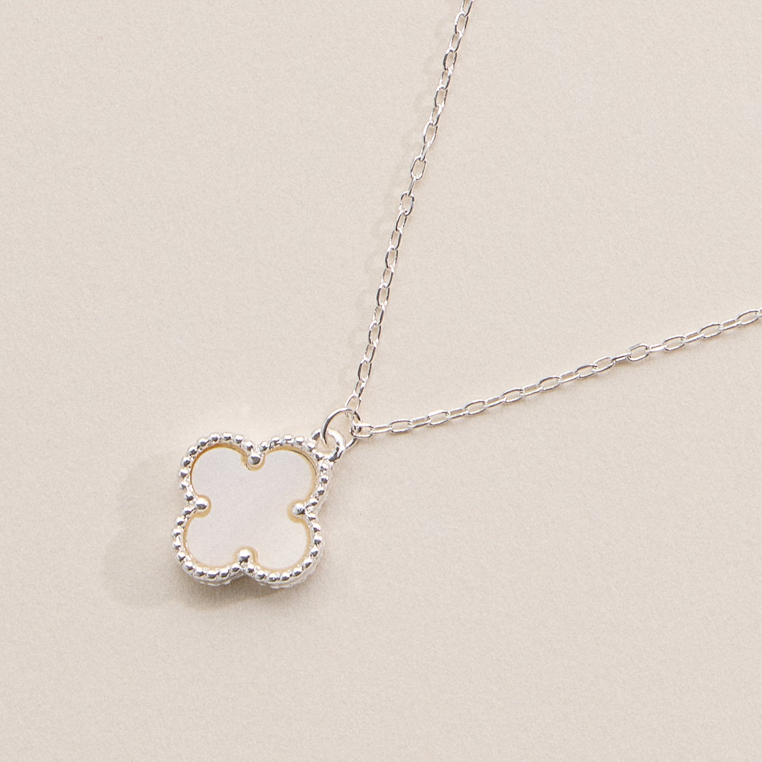 Gold Chain Necklace with Shell Pendant
