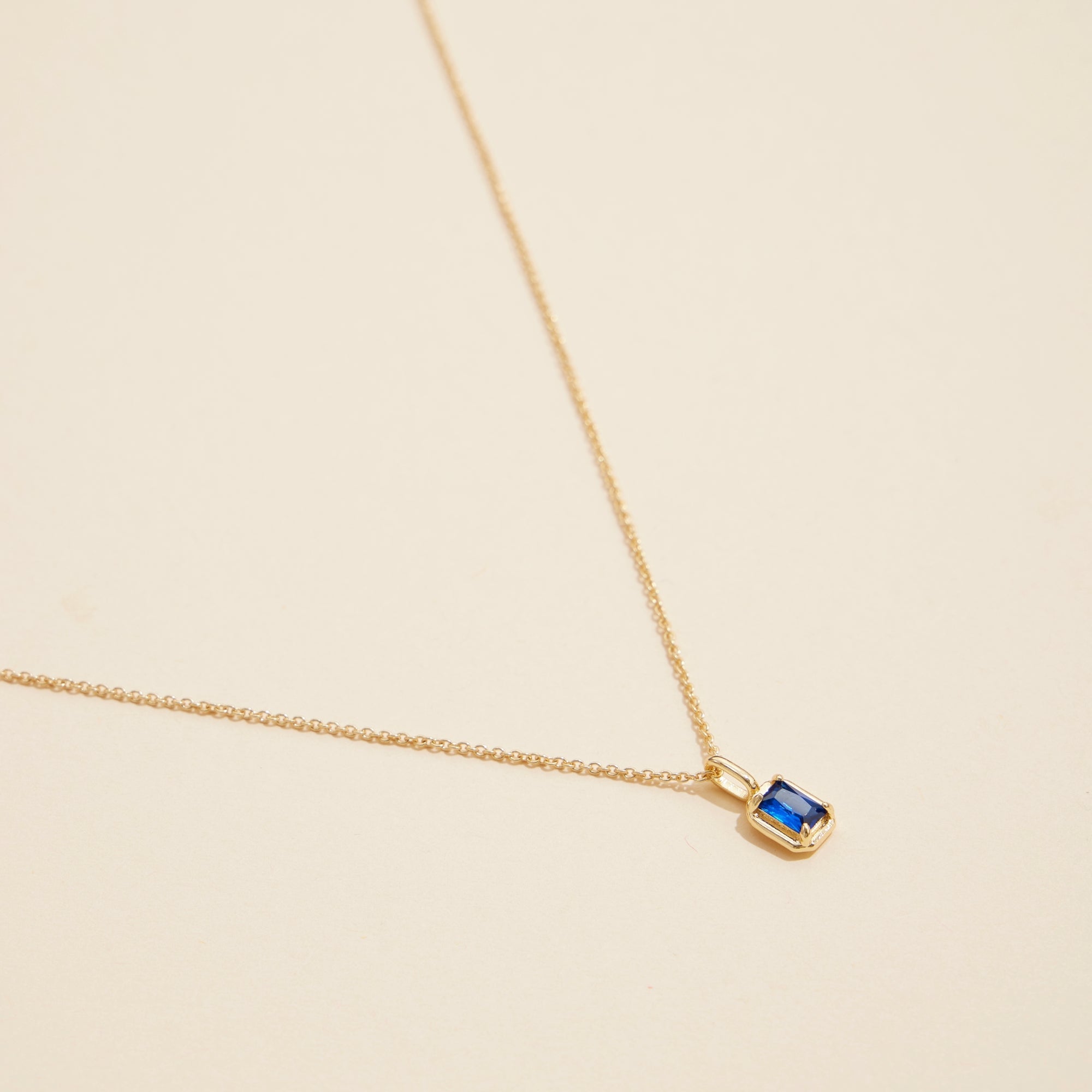 Short Necklaces with Birthstone Glass Charms
