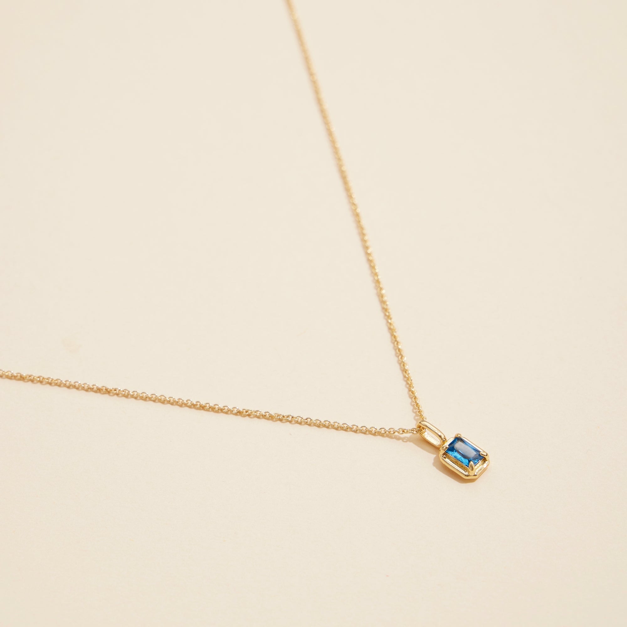 Short Necklaces with Birthstone Glass Charms