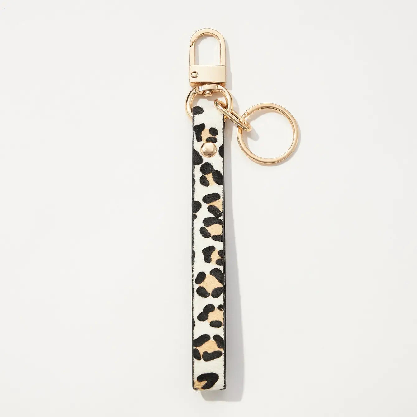 Refined Calfskin Keychain with O-Ring