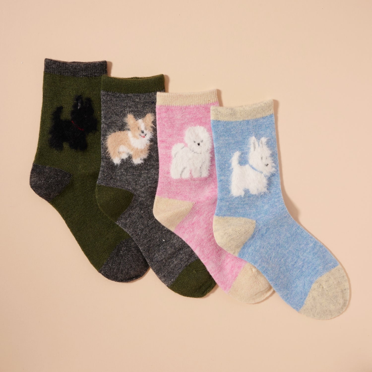 DOG PRINT SOCKS