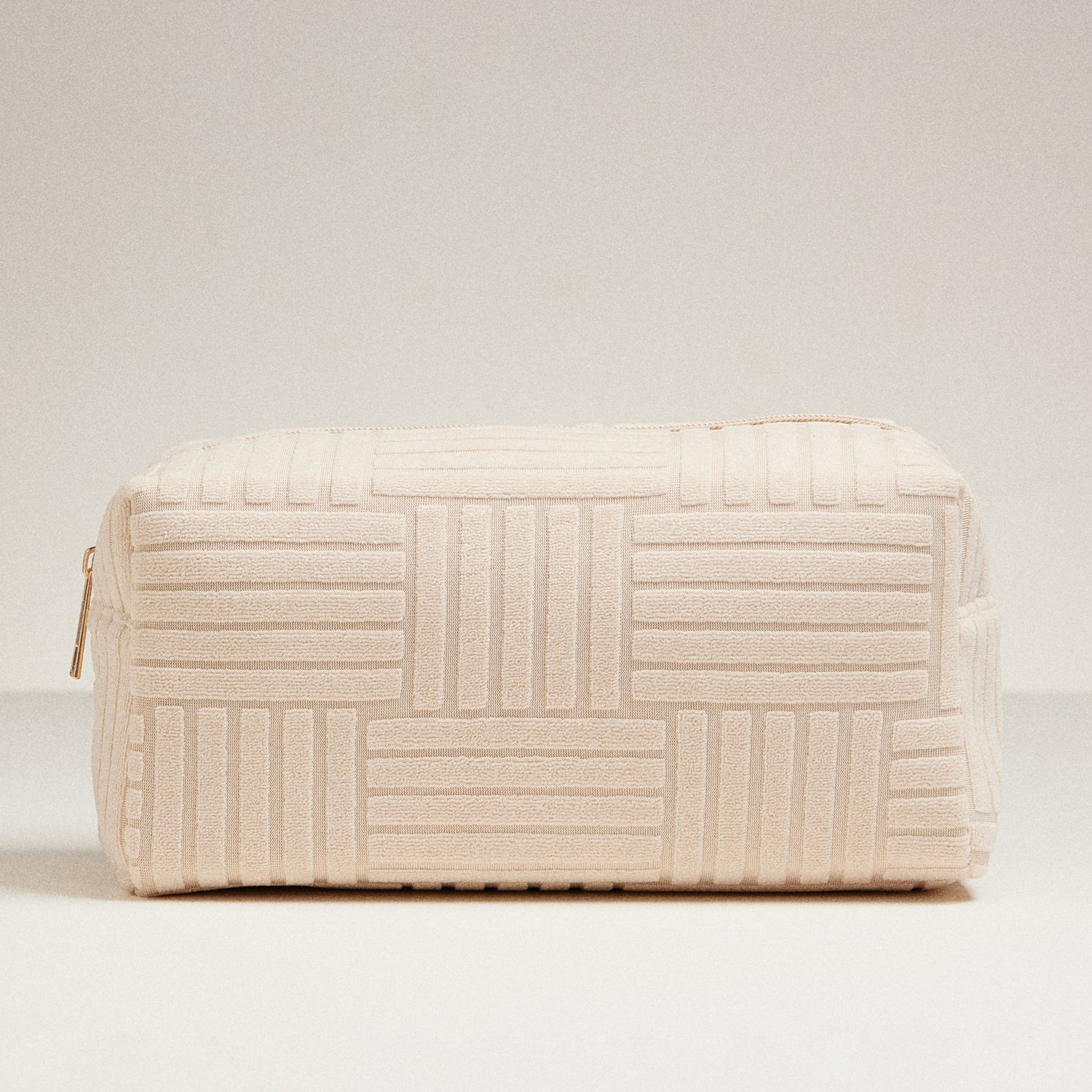 Luxe Terry fabric Travel Pouch-Large