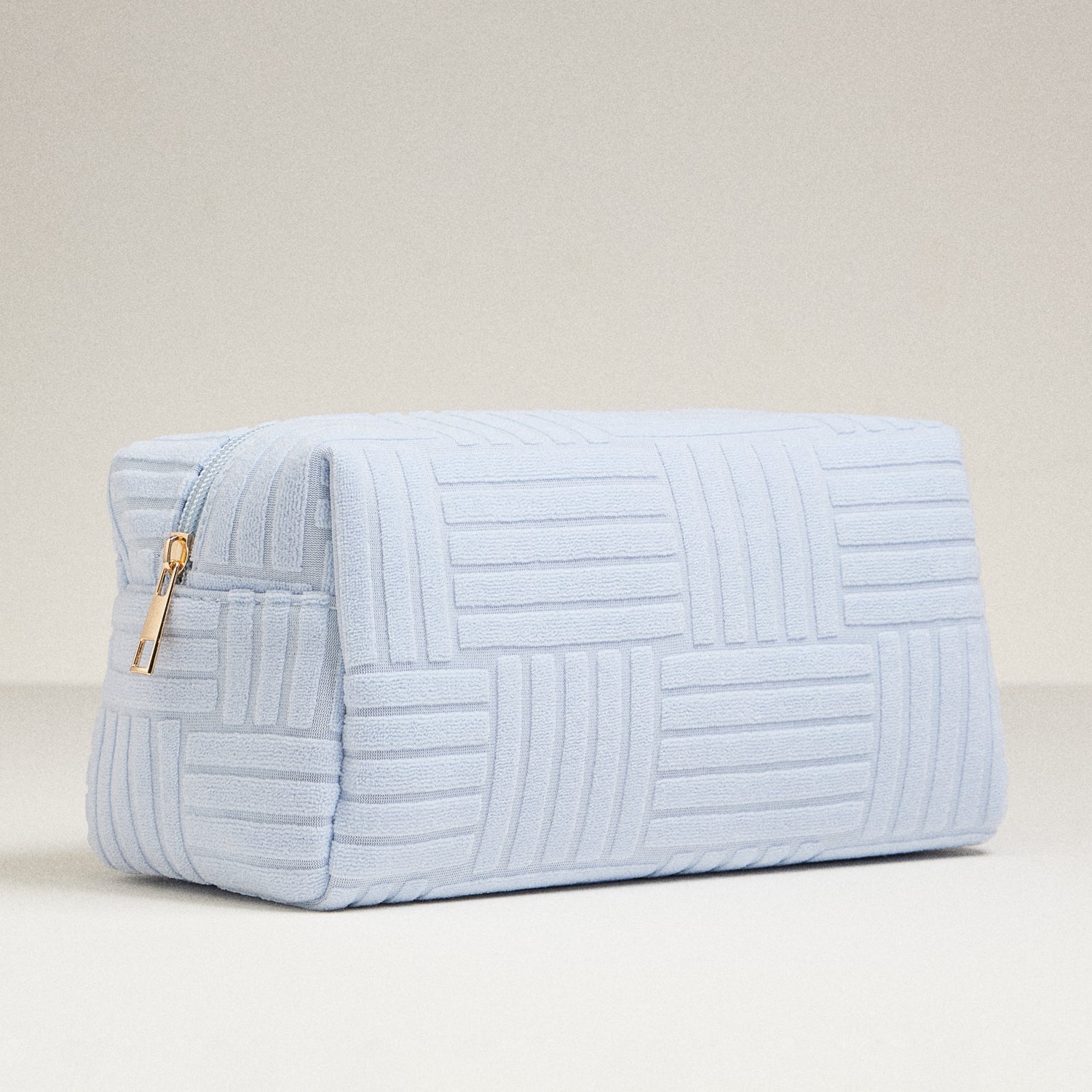 Luxe Terry fabric Travel Pouch-Large