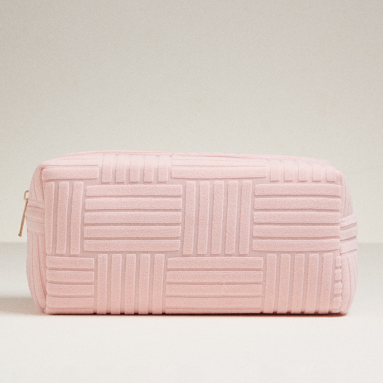 Luxe Terry fabric Travel Pouch-Large