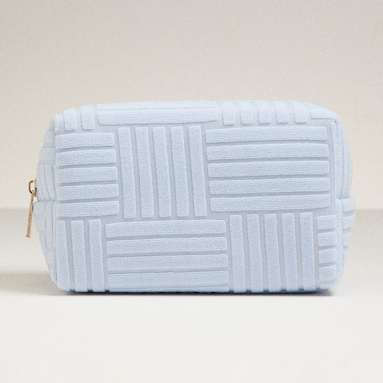 Luxe Terry fabric Travel Pouch -Medium