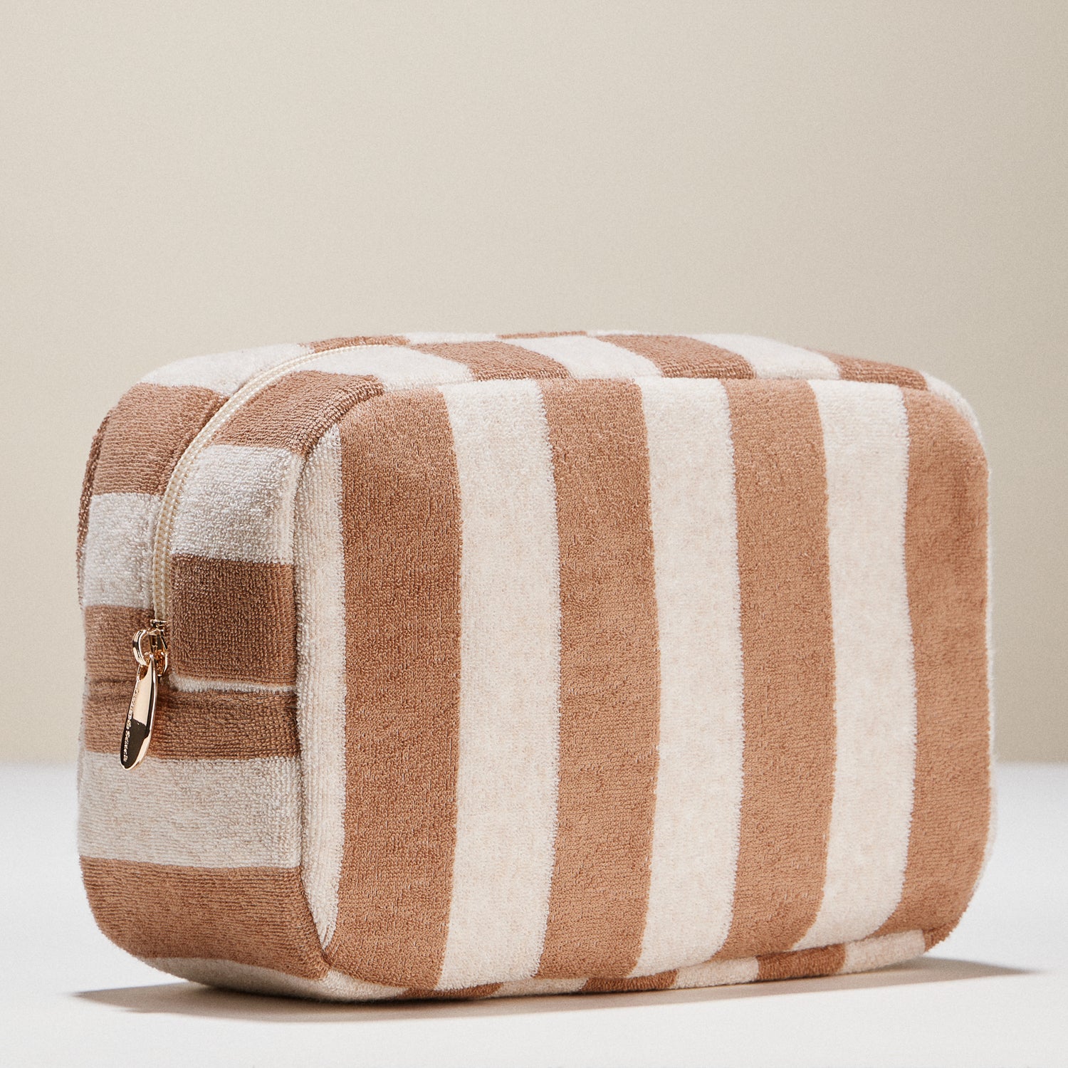 Striped Terry Fabric | Travel Pouch