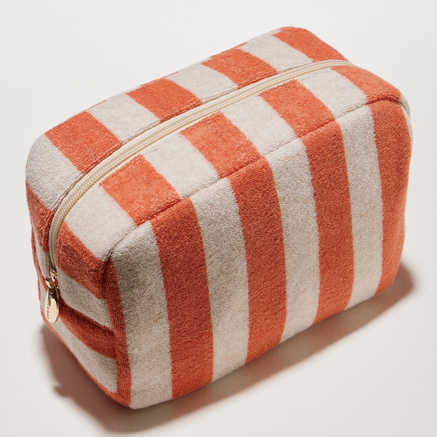 Striped Terry Fabric | Travel Pouch