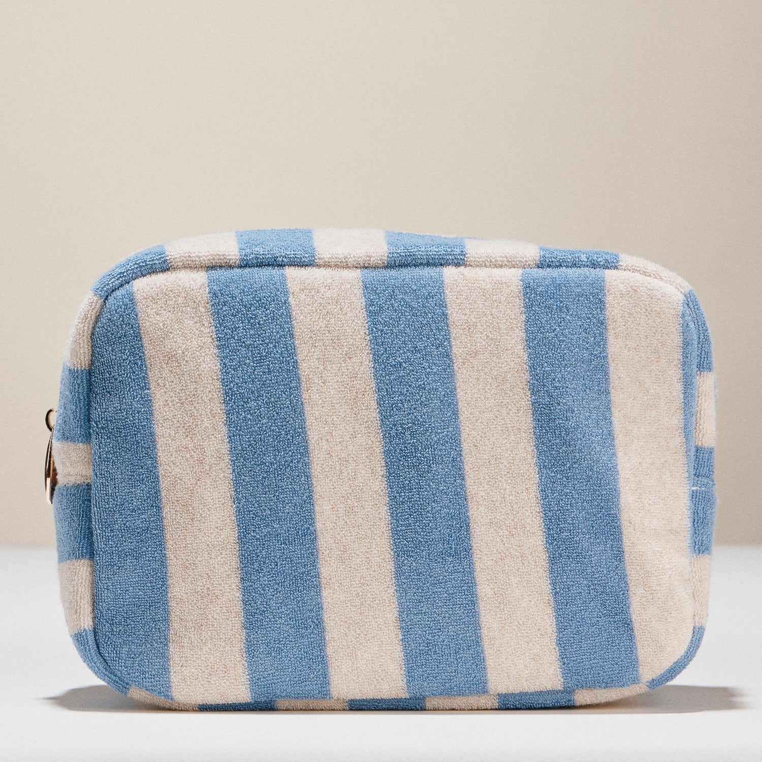 Striped Terry Fabric | Travel Pouch