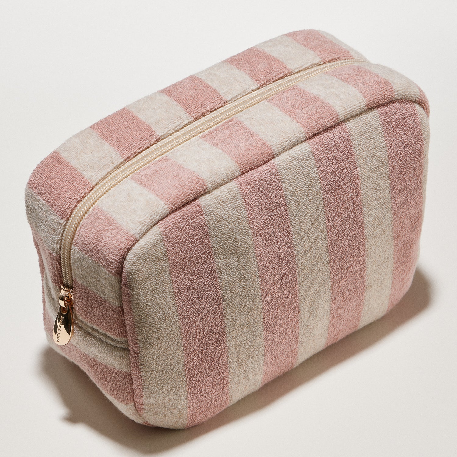 Striped Terry Fabric | Travel Pouch