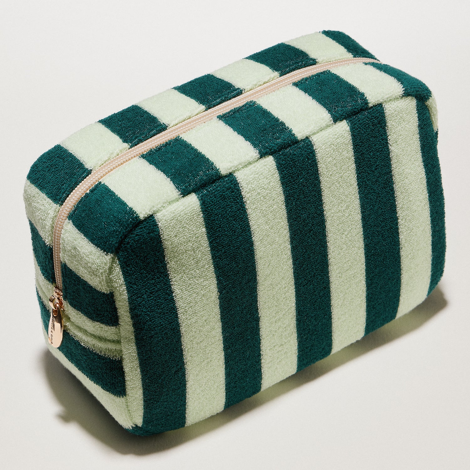 Striped Terry Fabric | Travel Pouch