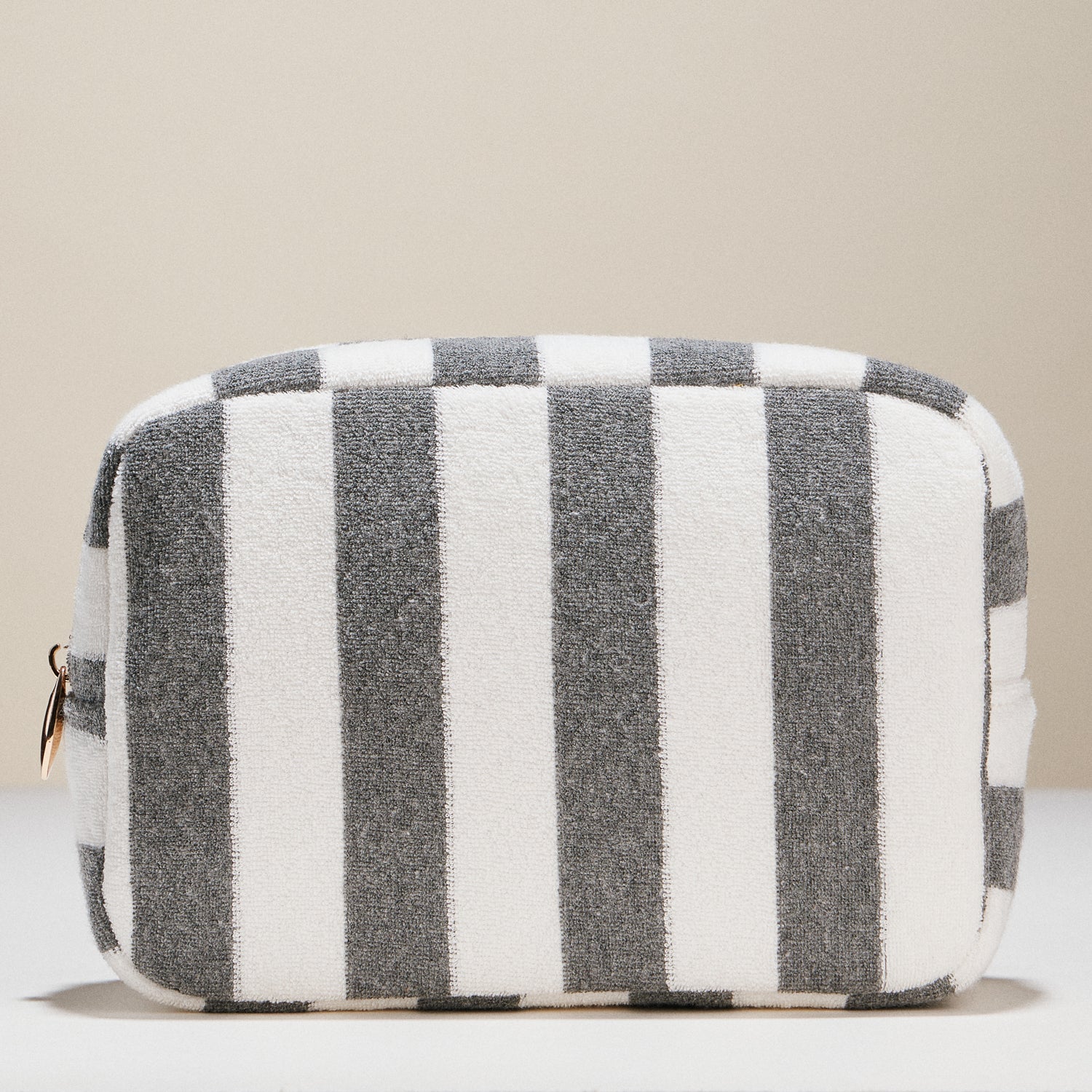Striped Terry Fabric | Travel Pouch