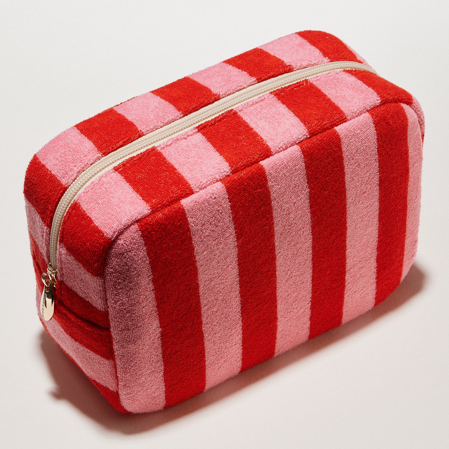 Striped Terry Fabric | Travel Pouch