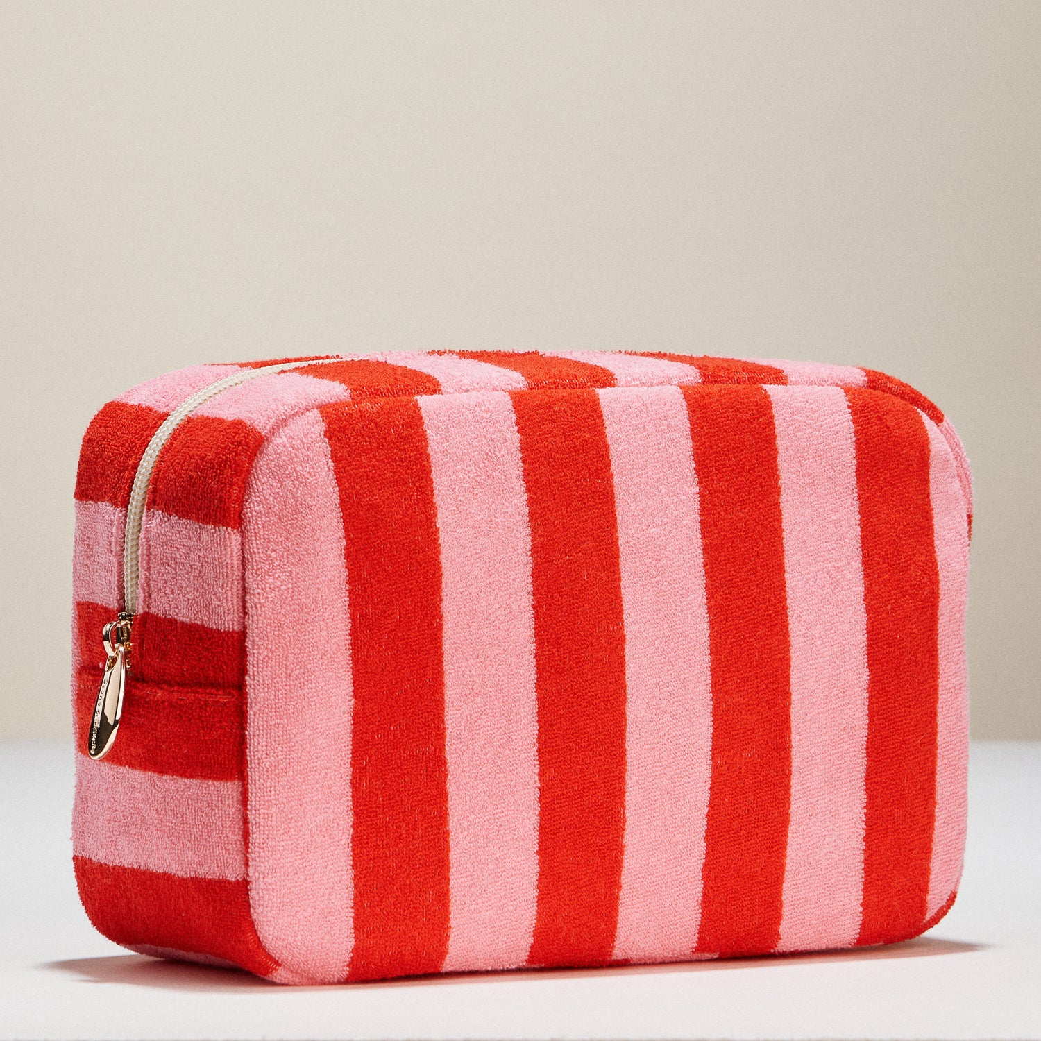 Striped Terry Fabric | Travel Pouch