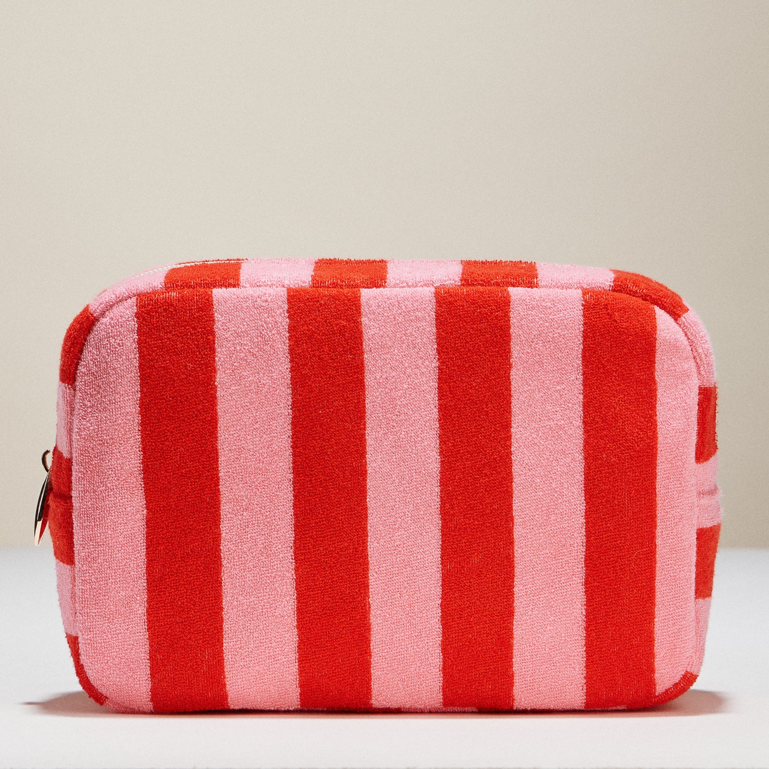 Striped Terry Fabric | Travel Pouch