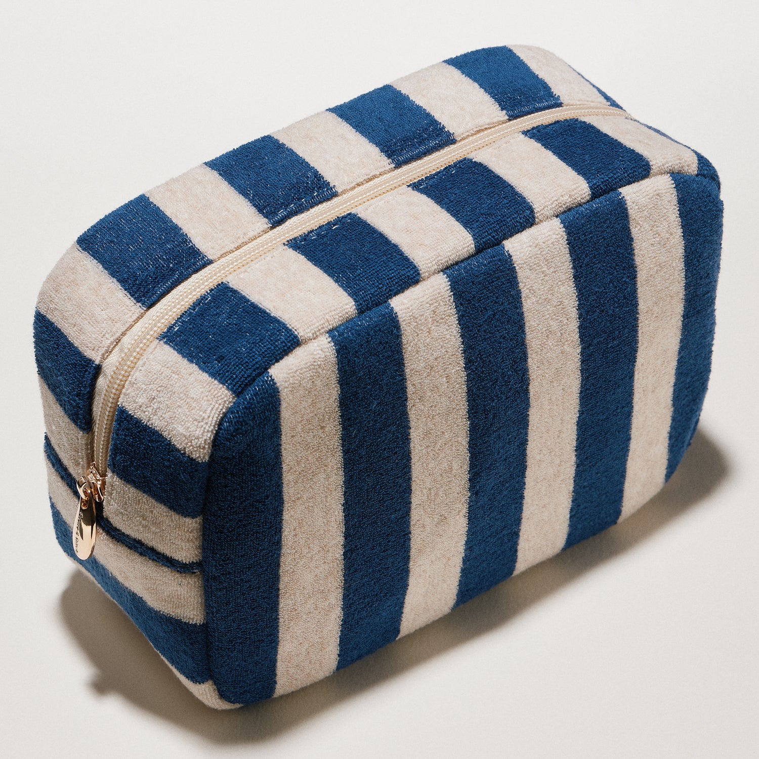 Striped Terry Fabric | Travel Pouch
