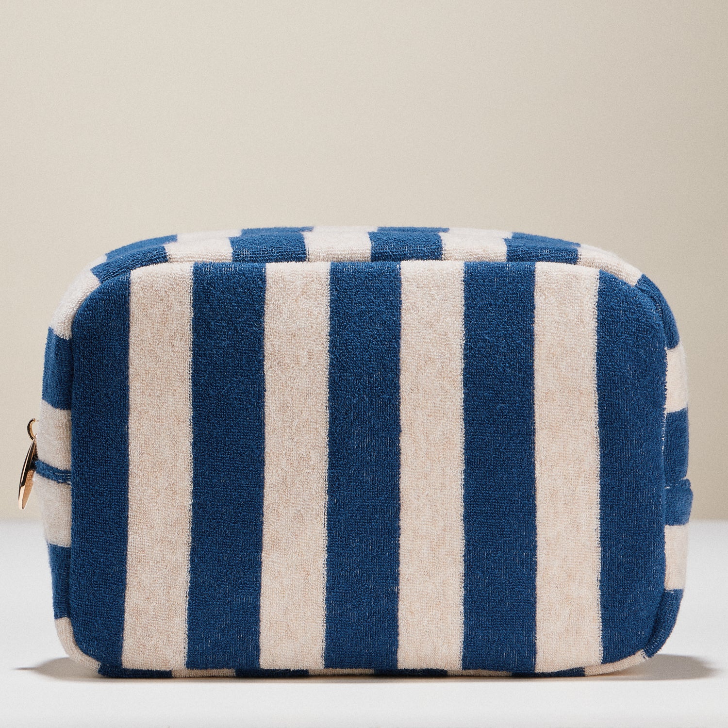 Striped Terry Fabric | Travel Pouch