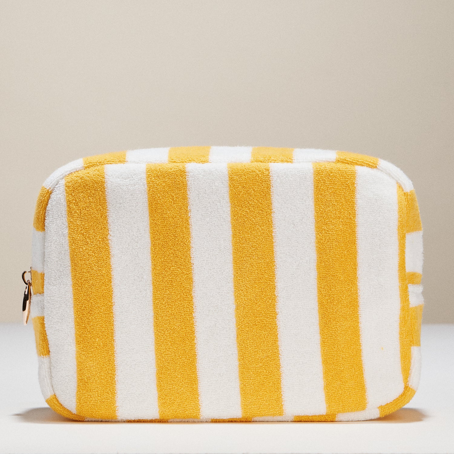 Striped Terry Fabric | Travel Pouch