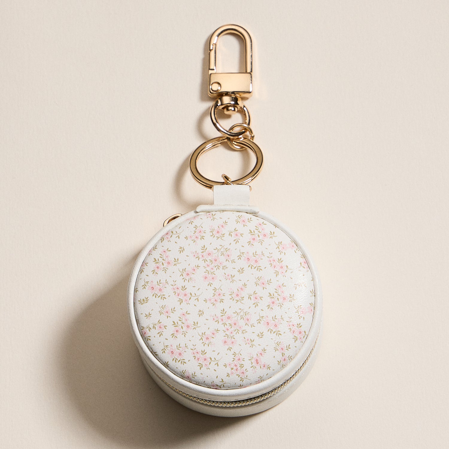 Jewelry Box Bag Charm Collection With Soft Vegan Leather and Zipper | Keychain