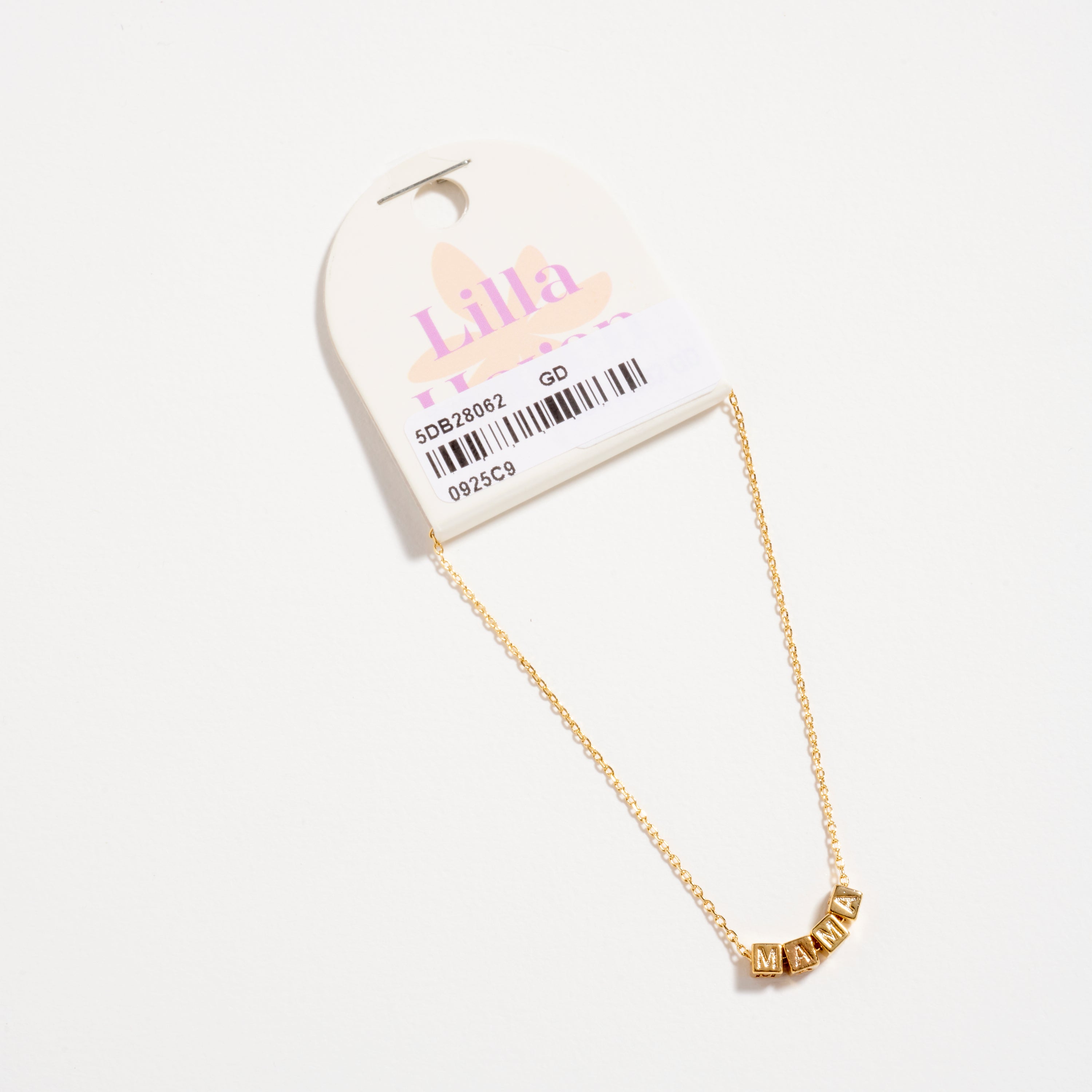 Gold MAMA Bracelet – Dainty Stainless Steel Chain