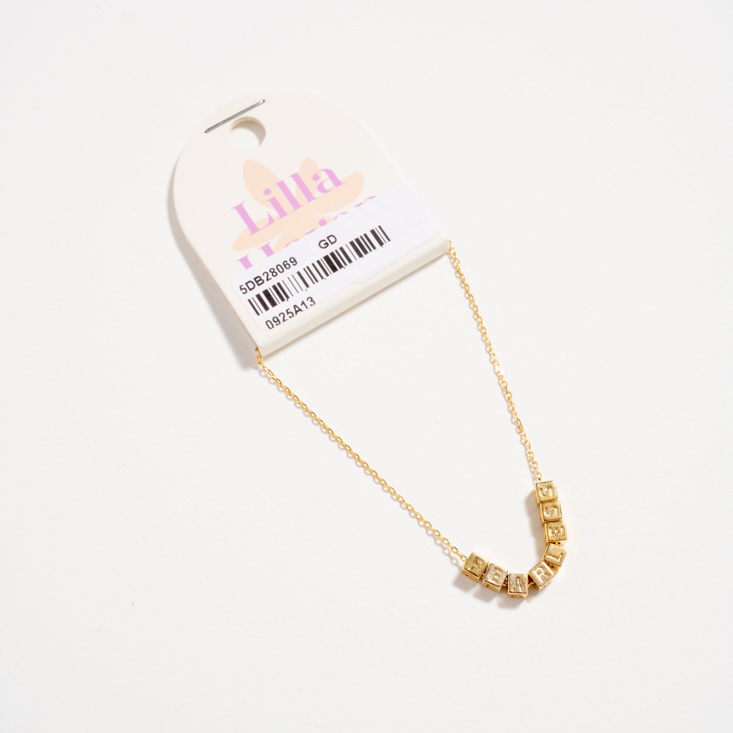 Gold Dipped FEARLESS Bracelet – Empowering Letter Chain