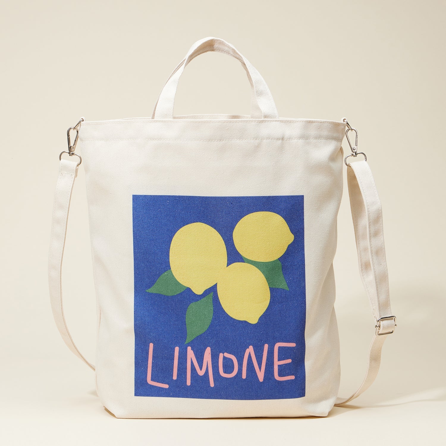 Eco-Friendly Canvas Utility Bag with French-Inspired Design