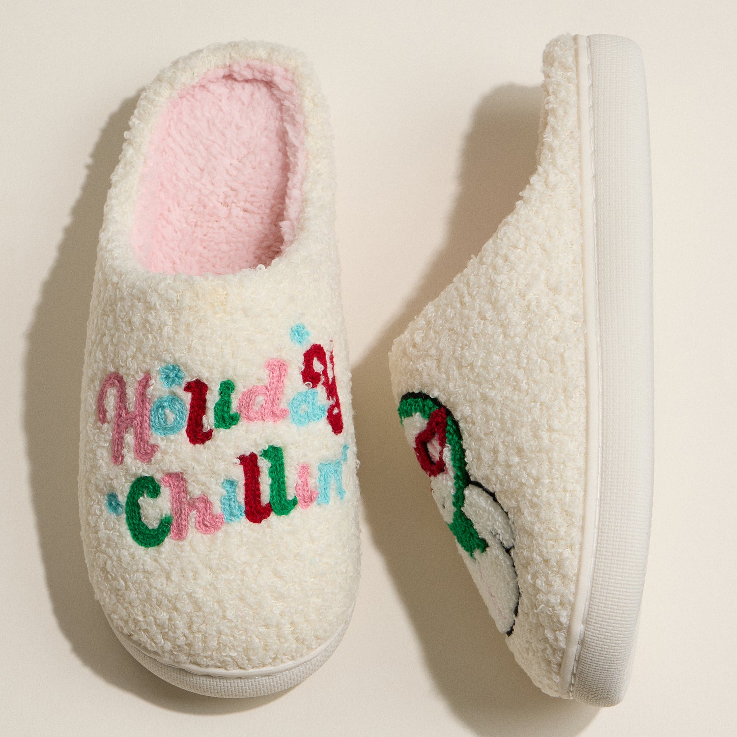 Snowman-Inspired Holiday Lounge Slippers for Christmas Gift